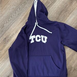 Champion Purple and White Hoodie